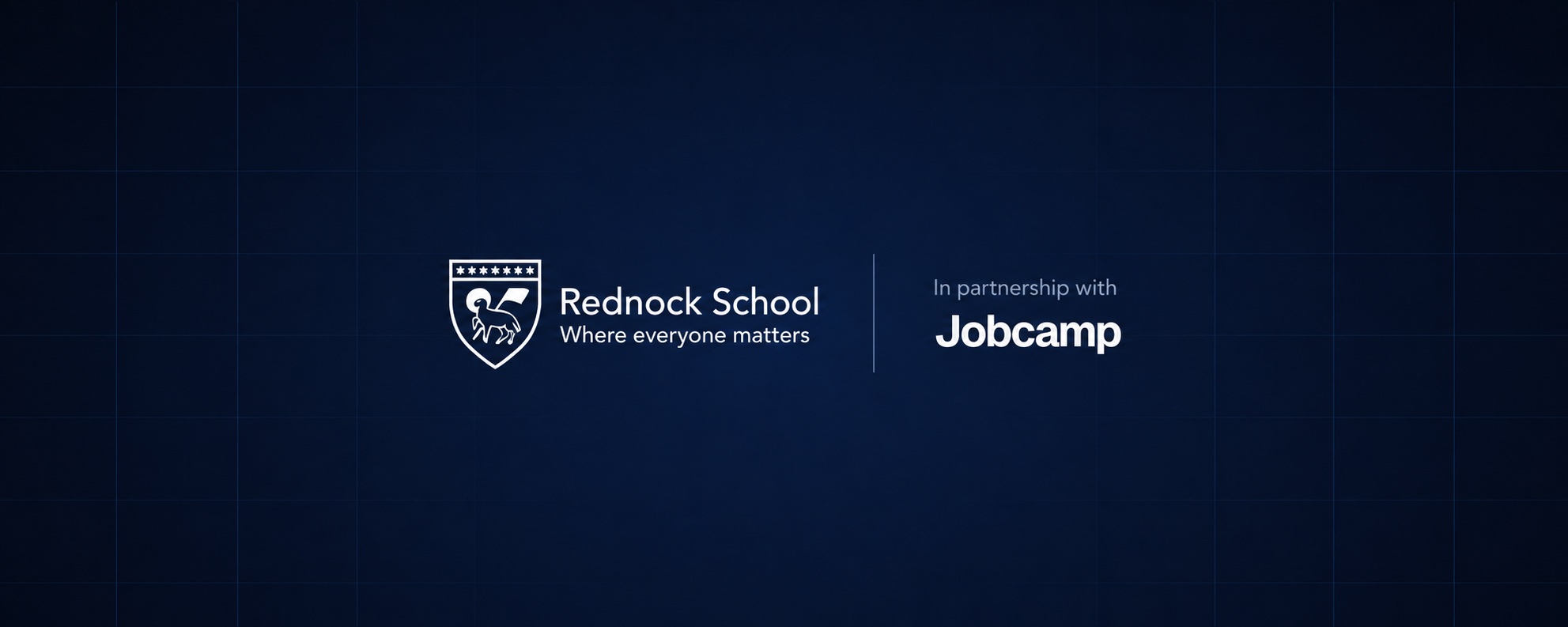 Rednock School — Where everyone matters. In partnership with Jobcamp.